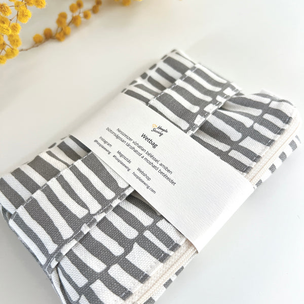 Betét tartó tasak (Wetbag) Gris