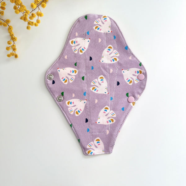 Tanga (2 in 1) tisztasági betét - Purple birds