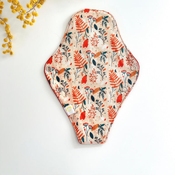 Thong Panty Liner - Autumn Garden - Light Apricot