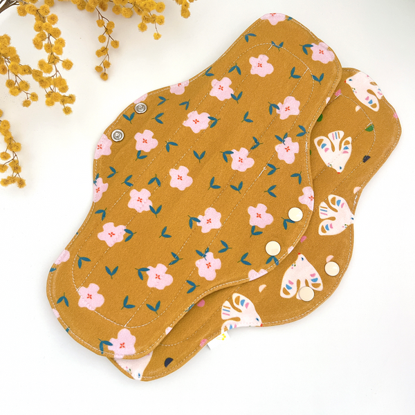 Washable pad set - for light flow