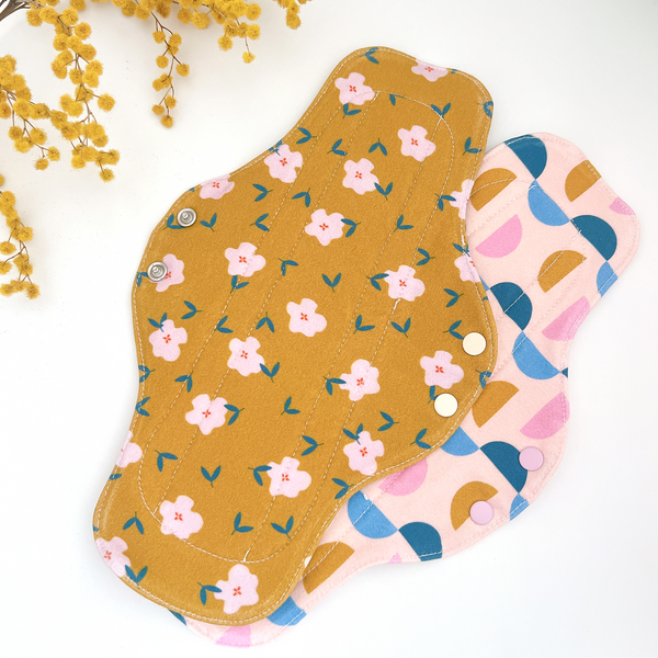 Washable pad set - for light flow