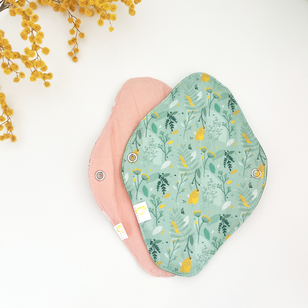 Washable pad set - for light flow