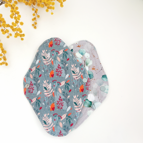 Washable pad set - for light flow
