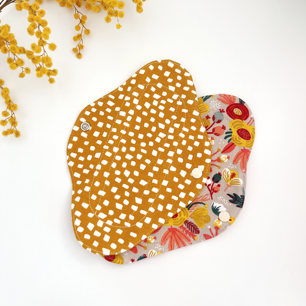 Washable pad set - for light flow